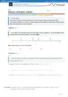 Vorschau - Arbeitsblätter - Brüche auf dem Zahlenstrahl – Üben (Kl. 6) – Arbeitsblatt mit Lösungen - Seite 2