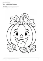 Vorschau - Mal- und Bastelvorlagen - Halloween-Malspaß – 15 freundliche Ausmalbilder für Kita & Vorschule | ab 3 Jahren - Deckblatt