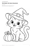 Vorschau - Mal- und Bastelvorlagen - Halloween-Malspaß – 15 freundliche Ausmalbilder für Kita & Vorschule | ab 3 Jahren - Seite 3