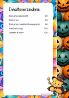 Vorschau - Bildkarten - Cartes illustrées | Französisch Bildkarten - Halloween - Seite 1