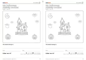 Vorschau - Arbeitsblätter - Halloween Englisch Activity Booklet – Arbeitsheft mit Lösungen | Wortschatz, Lesen, Grammatik, Schreiben | Klasse 5–6 - Seite 2
