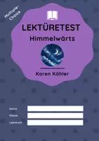 Vorschau - Arbeitsblätter - Lektüretest zu "Himmelwärts" von Karen Köhler - Deckblatt