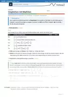 Vorschau - Arbeitsblätter - Brüche vergleichen – Vertiefen (Kl. 6) – Arbeitsblatt mit Lösungen - Seite 2