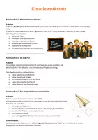 Vorschau - Arbeitsblätter - Das fliegende Klassenzimmer | 3 kreative Aufgaben | Unterrichtsmaterial | Deutsch | Klasse 5-8 - Seite 1