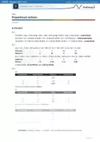 Vorschau - Arbeitsblätter - Proportionale Zuordnungen – Üben (Kl. 7) – Arbeitsblatt mit Lösungen - Seite 3
