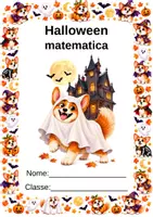 anteprima - Esercizi - Matematica di Halloween – 1ª e 2ª media – Livello medio - Pagina di copertina