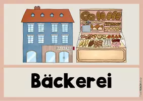 Vorschau - Arbeitsblätter - Leben in der Stadt / Gemeinde - Komplettpaket - Seite 3