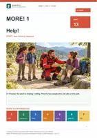 Vorschau - Stundenentwürfe - MORE! 1 Unit 13 (LP 2023) • ENGLIVA START: Help! – Bildgestützter Einstieg - Deckblatt