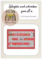 Vorschau - Spiele - Würfeln und schreiben zum A a - Deckblatt