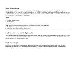 Vorschau - Stundenentwürfe - A Survey among Students Entwurf und Ergebnisse - Seite 2