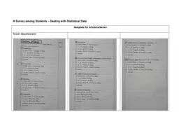 Vorschau - Stundenentwürfe - A Survey among Students Entwurf und Ergebnisse - Seite 3