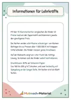 Vorschau - Fördermaterial/Inklusion - Was ist günstiger? Preisvergleich: Supermarkt - Seite 1