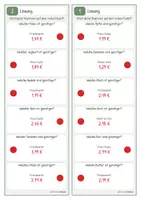Vorschau - Fördermaterial/Inklusion - Was ist günstiger? Preisvergleich: Supermarkt - Seite 3
