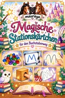 Vorschau - Bildkarten - Magische Stationskarten für Buchstabenweg / Buchstabeneinführung - Deckblatt