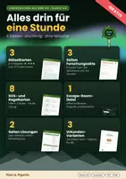 Vorschau - Arbeitsblätter - Lebenszeichen aus dem Eis: Escape Room Kennzeichen des Lebens Biologie Klasse 5/6 - kostenlos | Lebewesen, lebendig oder unbelebt, BNT - Seite 1