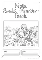 Vorschau - Stundenentwürfe - Unterrichtsreihe - Lapbook - Sankt Martin - Seite 2