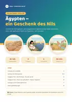 Vorschau - Arbeitsblätter - Ägypten – ein Geschenk des Nils Kl. 5/6 - Deckblatt