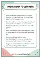 Vorschau - Fördermaterial/Inklusion - Partnerrechnen: Gewichte umrechnen - Seite 1