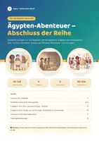 Vorschau - Arbeitsblätter - Ägypten-Abenteuer – Geschichte Kl. 5/6 - Deckblatt