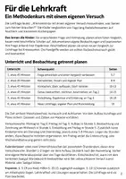 Vorschau - Stundenentwürfe - Keimung und Versuchsplanung: Mission Experimentieren | Biologie-Mission Klasse 5-6 - Seite 1