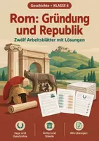 Vorschau - Unterrichtsreihen - Urgeschichte, Antike, Paket mit 12 Materialien, Klasse 6-7 - Seite 1