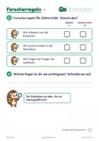 Vorschau - Arbeitsblätter - Elektrizität, Experimentierheft, Klasse 4 - Seite 3