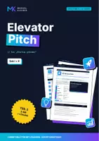 Vorschau - Arbeitsblätter - Gründen & Elevator Pitch – Teil 3 - Deckblatt