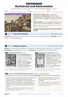Vorschau - Stundenentwürfe - Denkwerk Geschichte: Buchdruck & Reformation – KI-sichere Aufgaben (Kl. 7) - Seite 1