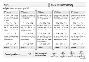 Vorschau - Arbeitsblätter - Tägliche Übung: Prozentrechnung - Seite 2