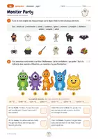 Aperçu - Préparation de séance / Séance complète - Halloween 6e : Monster Party, fiche et 3 jeux - Page 2