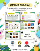 Vista previa - Unidades / Secuencias / Situaciones de Aprendizaje - ENERGY INTERACTIVE PRESENTATION - página 2