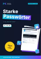Vorschau - Arbeitsblätter - Gratis: Starke Passwörter erstellen - Deckblatt