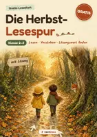 Vorschau - Arbeitsblätter - Gratis: Die Herbst-Lesespur Kl. 2–3 - Deckblatt