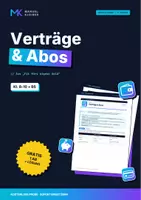 Vorschau - Arbeitsblätter - Gratis: Verträge & Abos durchschauen - Deckblatt