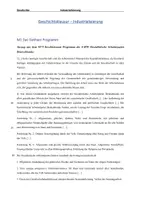 Vorschau - Klassenarbeiten - Klausur Industrialisierung - Gothaer Programm - Seite 1