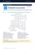 Vorschau - Arbeitsblätter - Kreuzworträtsel: Tabellenkalkulation - Seite 2