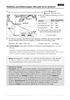 Vorschau - Arbeitsblätter - Maßstab und Entfernungen, Klasse 5–6, Vertretungsstunde - Seite 1