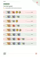 Voorbeeld - Wiskunde: de euro en cent functioneel oefenen - Pagina 2