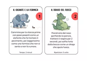 anteprima - Flashcard - FLASHCARDS REGOLAZIONE SENSORIALE - Pagina 3