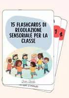 anteprima - Flashcard - FLASHCARDS REGOLAZIONE SENSORIALE - Pagina di copertina