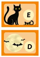Vorschau - Spiele - Lesespaziergang Halloween - Freebie - Seite 2