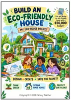 Vista previa - Unidades / Secuencias / Situaciones de Aprendizaje - Build an Eco-Friendly House - Portada