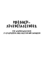 Vorschau - Mal- und Bastelvorlagen - Wichtel Adventskalender Kita Vorschule Klasse 1 | 24 Wichtelgeschichten zum Vorlesen mit Ausmalbildern | Malbuch Weihnachten: Finn in der Wichtelwerkstatt - Seite 1