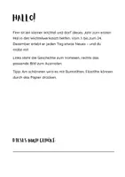 Vorschau - Mal- und Bastelvorlagen - Wichtel Adventskalender Kita Vorschule Klasse 1 | 24 Wichtelgeschichten zum Vorlesen mit Ausmalbildern | Malbuch Weihnachten: Finn in der Wichtelwerkstatt - Seite 3