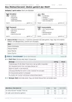 Vorschau - Stundenentwürfe - Vertretungsstunde Sachunterricht Klasse 3/4: Mülltrennung - Seite 1