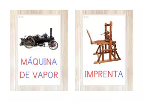 Vista previa - Juegos / Gamificación - Pack de LOS INVENTOS - 22 recursos (letra ligada) - página 3