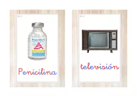 Vista previa - Decoración del aula - Vocabulario letra minúscula ligada (inventos) - página 3