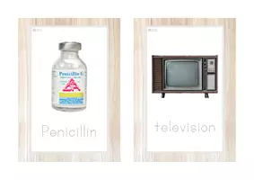 Vista previa - Tarjetas / Manipulativos - INGLÉS - Vocabulario letra minúscula de imprenta punteada (inventos) - página 3