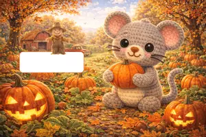 Vorschau - Poster - Klassenkalender MONATE - Kalenderblatt "OKTOBER" (3xPNG) - Seite 1