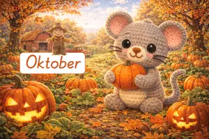 Vorschau - Poster - Klassenkalender MONATE - Kalenderblatt "OKTOBER" (3xPNG) - Seite 2